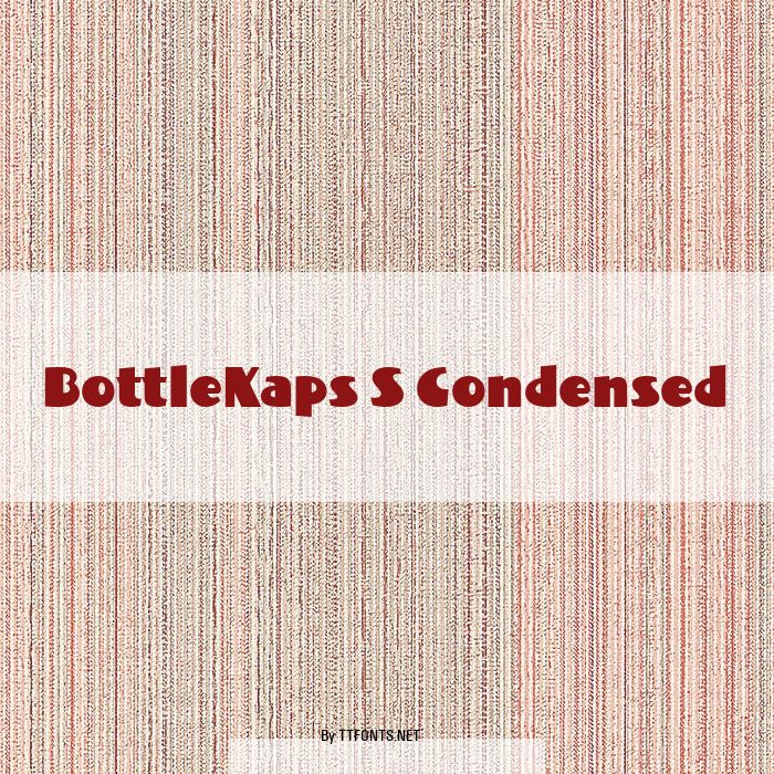 BottleKaps S Condensed example
